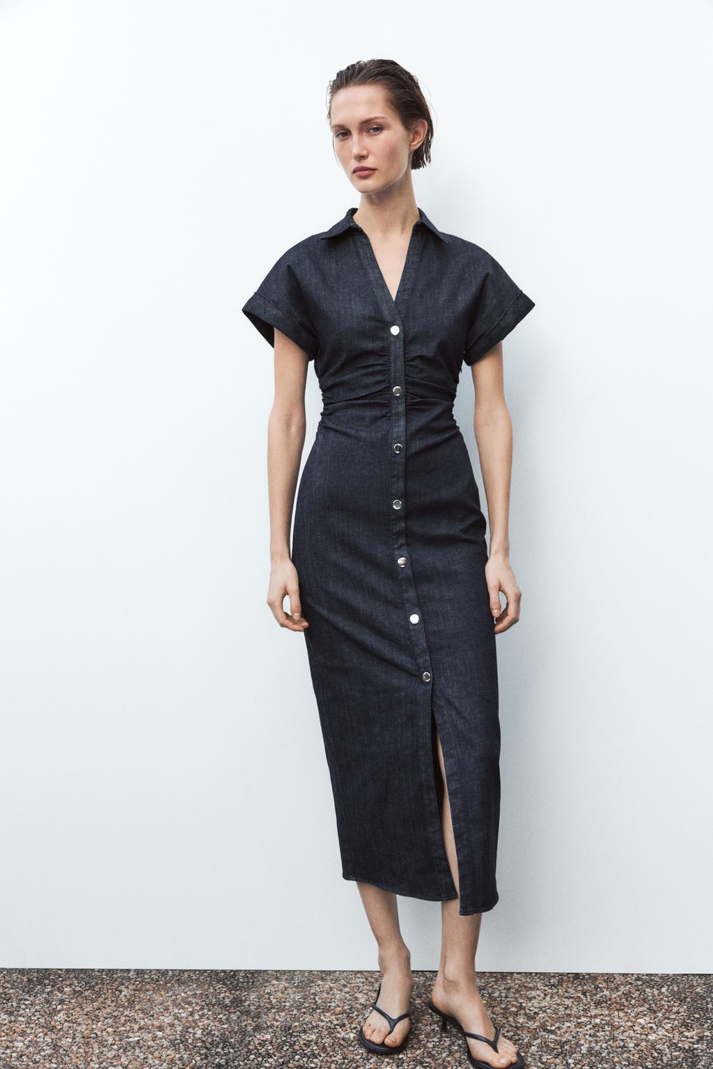 Robe Midi en Denim