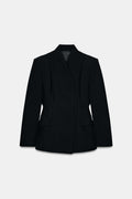 BLAZER CINTRÉ EN SABLE