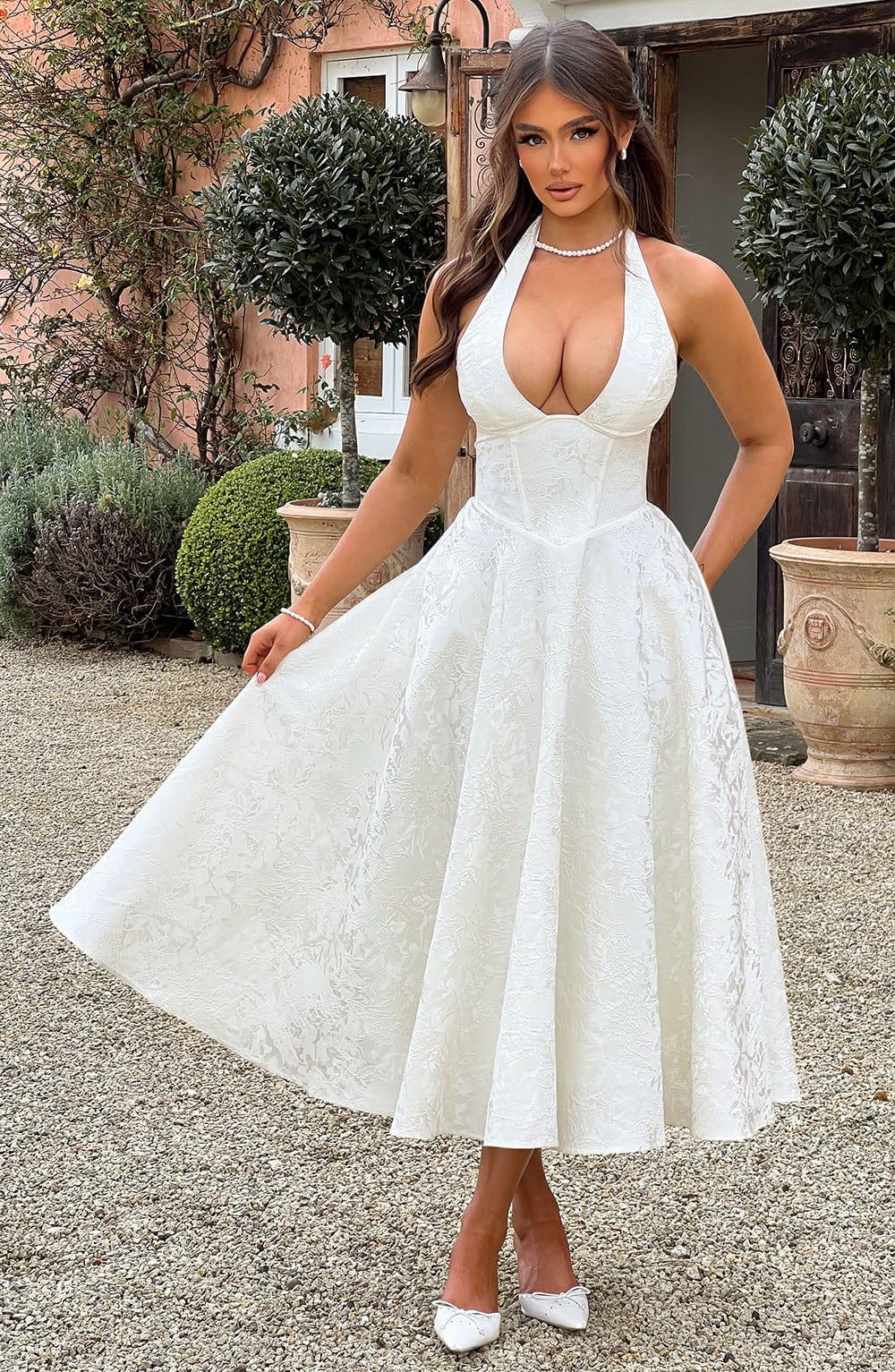 Ara | Robe Midi Halter
